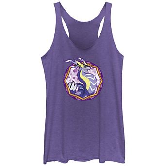 Juniors' Pokemon Miraidon Stained Glass Racerback Tank Top