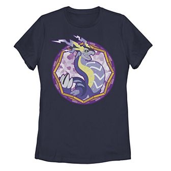 Juniors' Pokemon Miraidon Stained Glass Graphic Tee