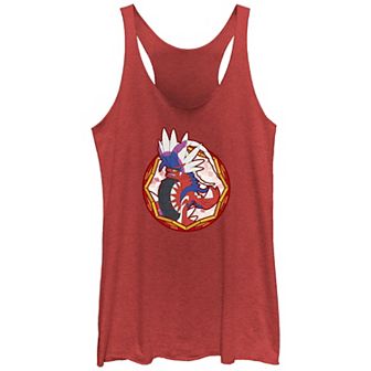 Juniors' Pokemon Koraidon Stained Glass Racerback Tank Top