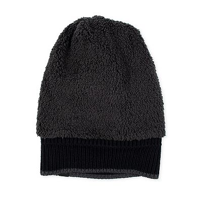 Men's Dockers® Sherpa Lined Rib Knit Cuff Beanie