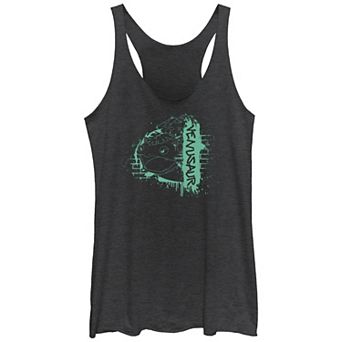 Juniors' Pokemon Green Venusaur Graffiti Wall Racerback Tank Top