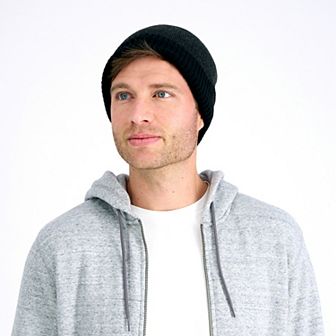 Men's Dockers® Sherpa-Lined Rib Knit Cuffed Beanie