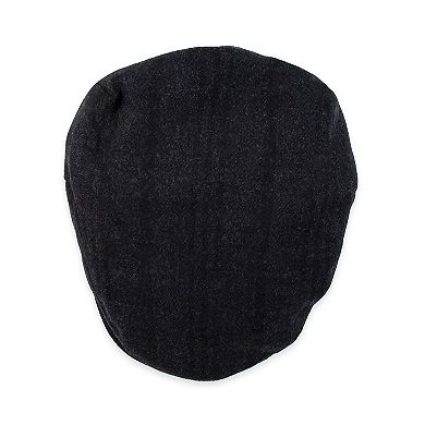Men's Dockers® Wool Blend Tonal Plaid Flat Top Ivy Cap