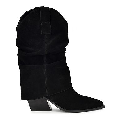 Nine West Wilton Women's Block Heel Dress Boots