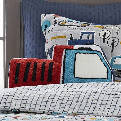 Levtex Home Mod Trucks Shaped Throw Pillow