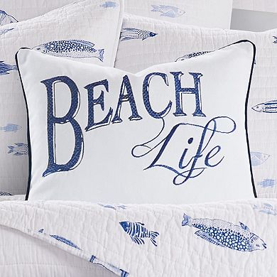 Levtex Home Indigo Tide Beach Life Throw Pillow