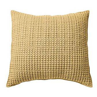Levtex Home Mills Waffle Ochre Decorative Pillow