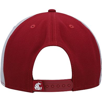 Men's New Era Crimson Washington State Cougars Outright 9FIFTY Snapback Hat
