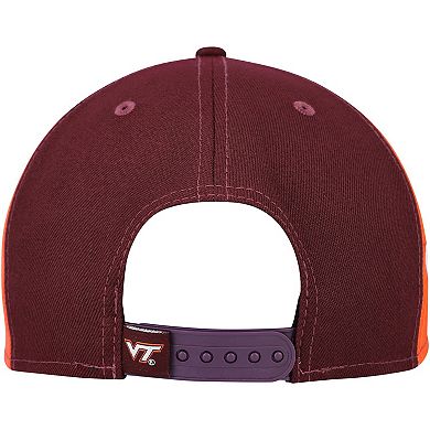 Men's New Era Maroon Virginia Tech Hokies Outright 9FIFTY Snapback Hat