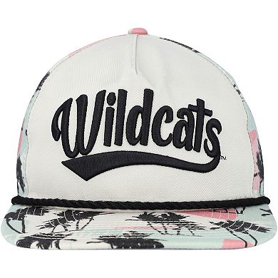 Men's New Era Cream Kentucky Wildcats High Tide Golfer Snapback Hat