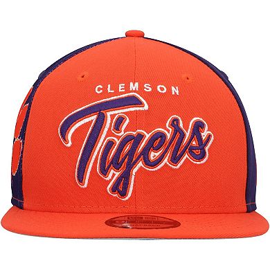 Men's New Era Orange Clemson Tigers Outright 9FIFTY Snapback Hat