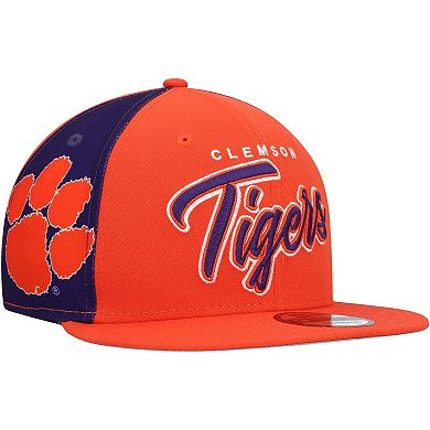 Men's New Era Orange Clemson Tigers Outright 9FIFTY Snapback Hat