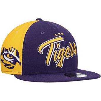 Men's New Era Purple LSU Tigers Outright 9FIFTY Snapback Hat