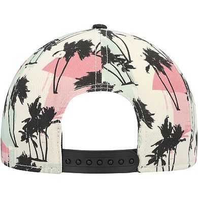 Men's New Era Cream Clemson Tigers High Tide Golfer Snapback Hat