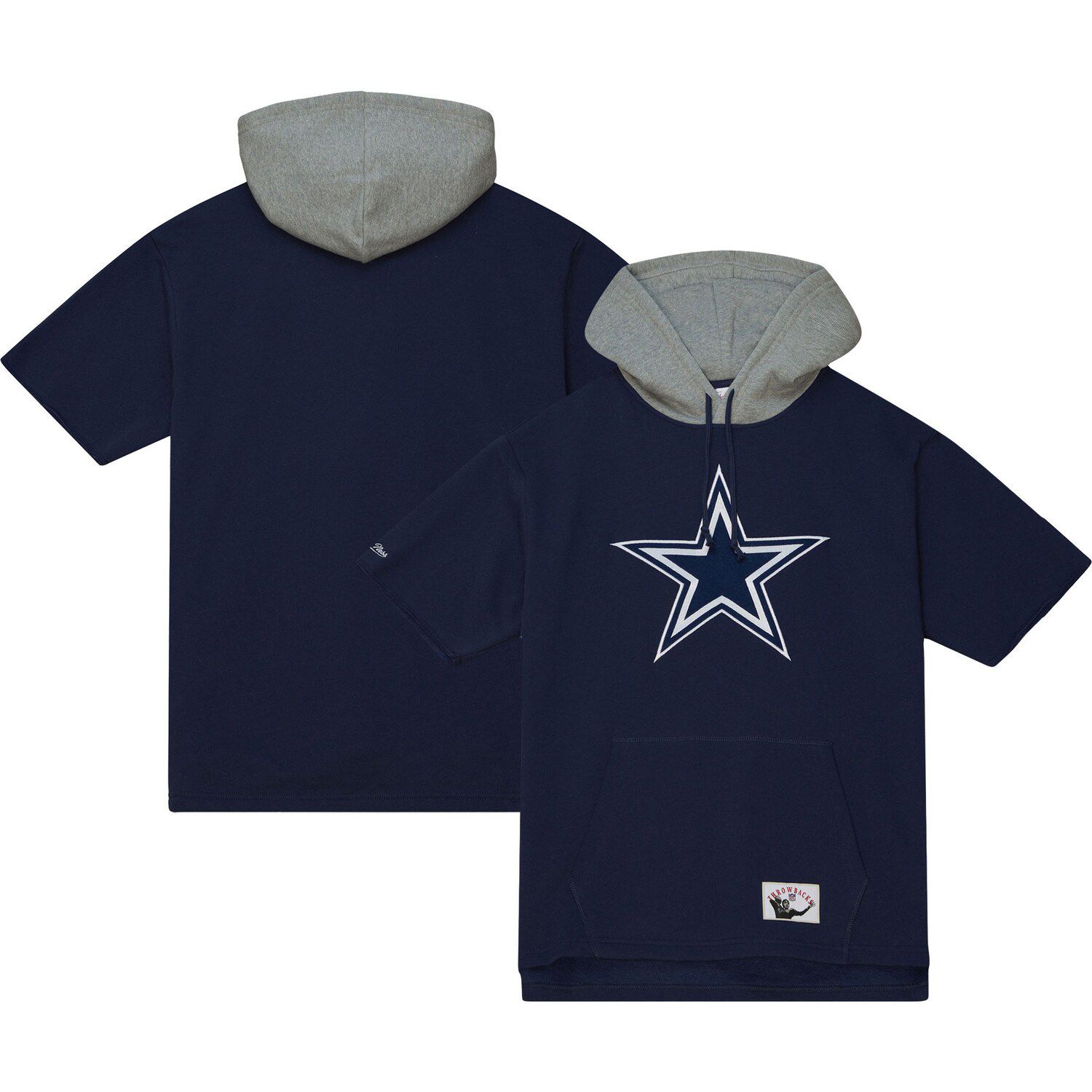 Men's Fanatics Branded Heather Charcoal Dallas Cowboys Camo Pullover Hoodie