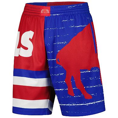 Men's Mitchell & Ness Royal Buffalo Bills Jumbotron 3.0 Shorts