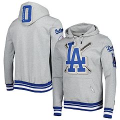 Los Angeles Dodgers Antigua Button-Up Cardigan - Heather Gray