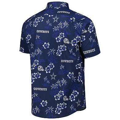 Men's Reyn Spooner Navy Dallas Cowboys Kekai Button-Up Shirt