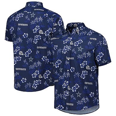 Men's Reyn Spooner Navy Dallas Cowboys Kekai Button-Up Shirt