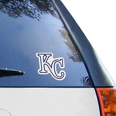 WinCraft Kansas City Royals 4'' x 4'' Primary Logo Color Perfect Cut Decal