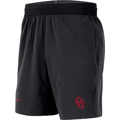 Men's Nike Black Oklahoma Sooners Player Performance Shorts