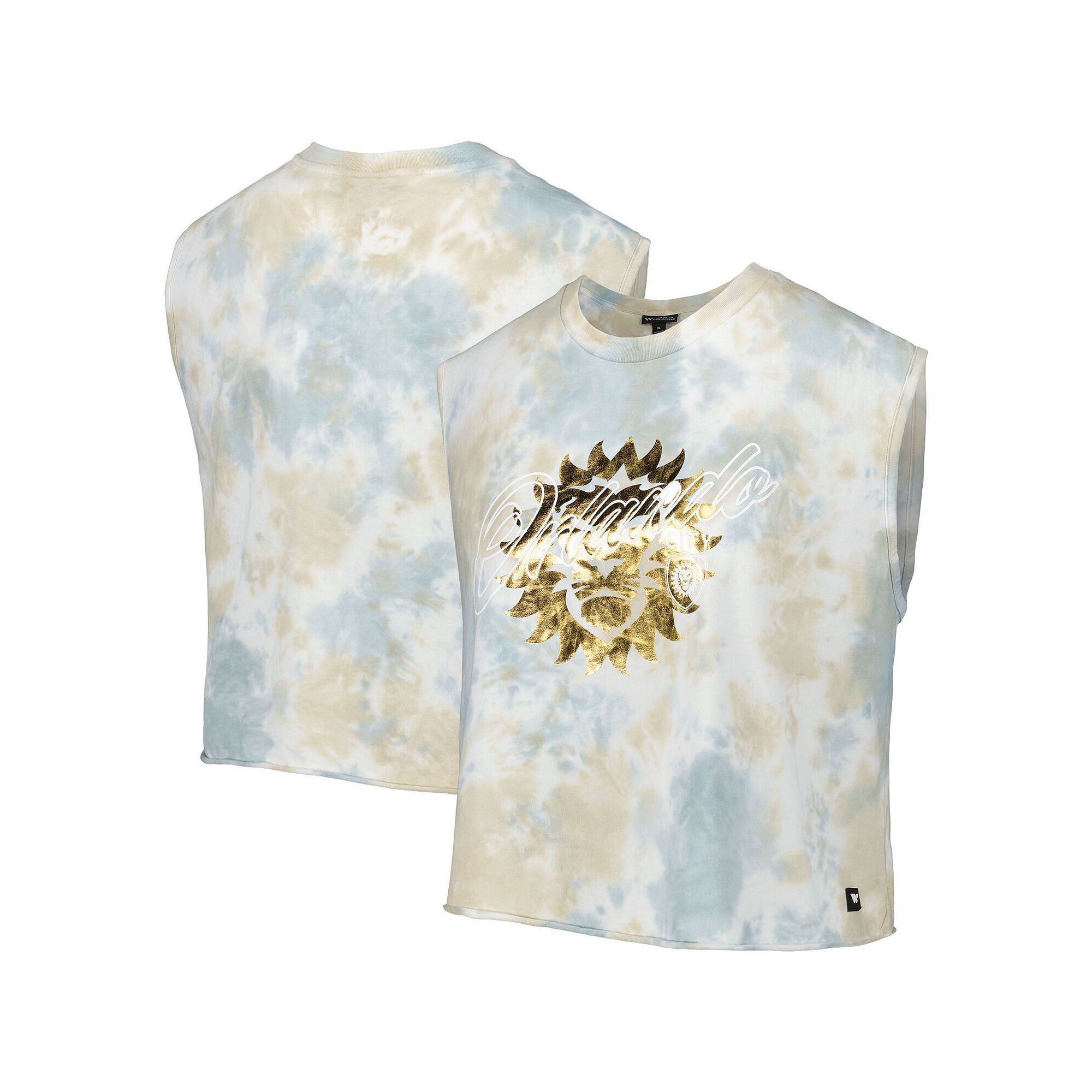 Womens The Wild Collective Orlando City SC Tie-Dye Jersey Tank Top, Size: 