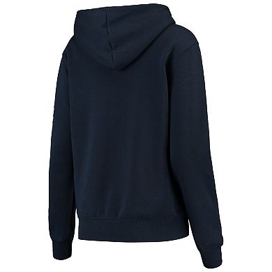 Women's Stadium Athletic Navy Notre Dame Fighting Irish Big Logo Pullover Hoodie
