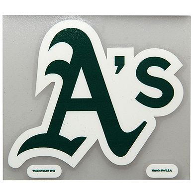 WinCraft Oakland Athletics 4'' x 4'' Color Perfect Cut Decal
