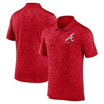 Men's Nike Red Atlanta Braves Next Level Polo