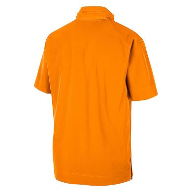 Men's Nike Tennessee Orange Tennessee Volunteers Coaches Half-Zip Short Sleeve Jacket