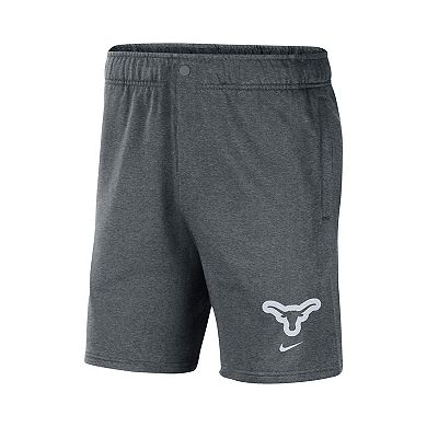 Men's Nike Gray Texas Longhorns Fleece Shorts