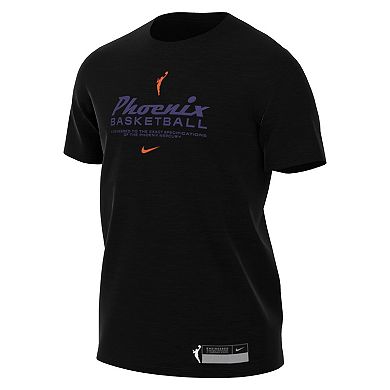 Men's Nike Black Phoenix Mercury On-Court Legend Essential Practice Performance T-Shirt