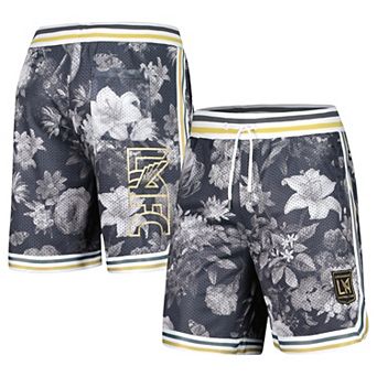 Men's The Wild Collective Black LAFC Mesh Printed Shorts