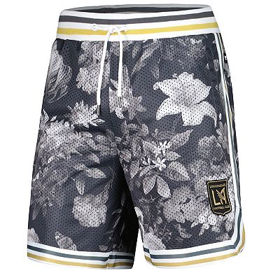 Men's The Wild Collective Black LAFC Mesh Printed Shorts