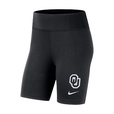 Women's Nike Black Oklahoma Sooners Performance Biker Shorts