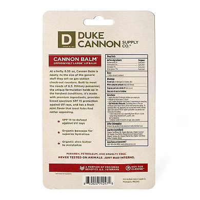 Duke Cannon Supply Co. Cannon Balm Lip Balm