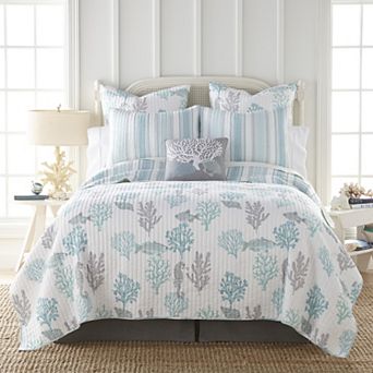Levtex Home Cape Coral Key Quilt Set