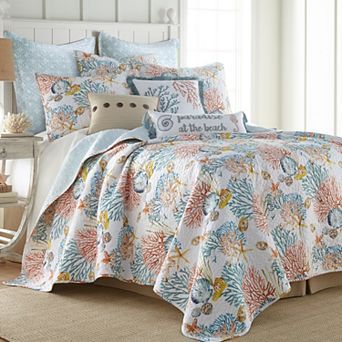 Levtex Home Bay Islands 2 pc Euro Sham Set