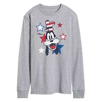 Disney's Goofy Men's Americana Long Sleeve