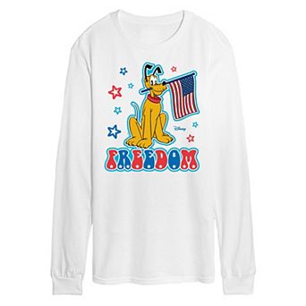 Disney's Pluto Men's Freedom Long Sleeve