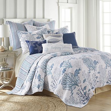 Levtex Home Lacey Sea 2-pack Euro Sham Set