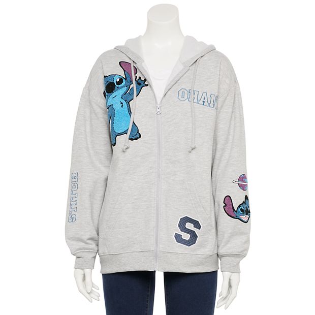 Disney stitch best sale zip up hoodie