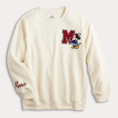 Juniors' Minnie Mouse 100 Graphic Sweatshirt