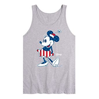 Disney's Minnie Mouse Men's Flag Tank Top
