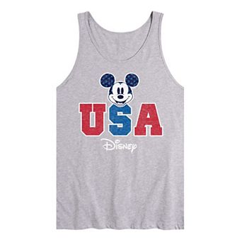Disney's Mickey Mouse Men's USA Tank Top