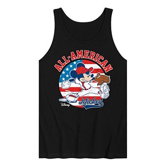 Disney's Mickey Mouse Men's Americana Baseball Tank Top