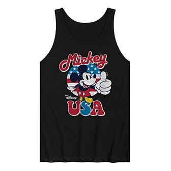 Disney's Mickey Mouse Men's USA Tank Top