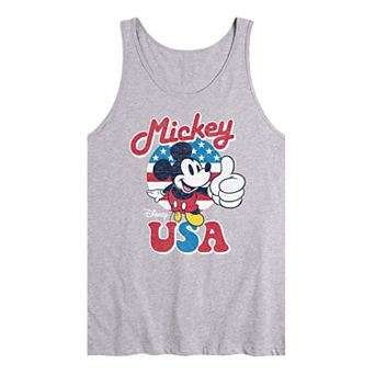 Disney's Mickey Mouse Men's USA Tank Top