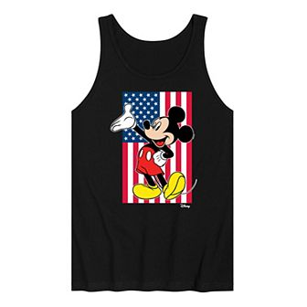 Disney's Mickey Mouse Men's Flag Tank Top