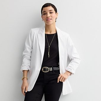 Petite Nine West Closureless Blazer